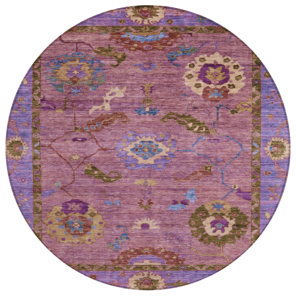 Chantille ACN2230 Pink 8' x 8' Rug
