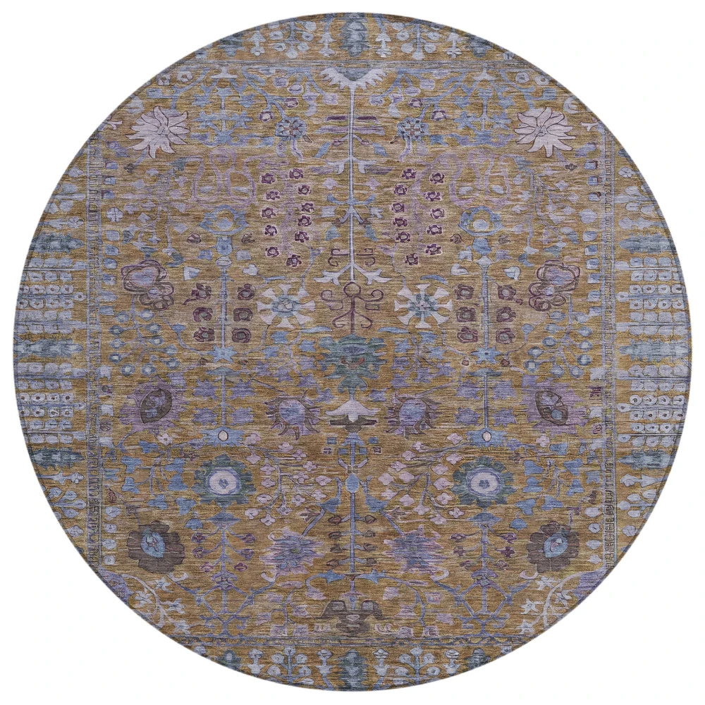 Chantille ACN2231 Brown 8' x 8' Rug