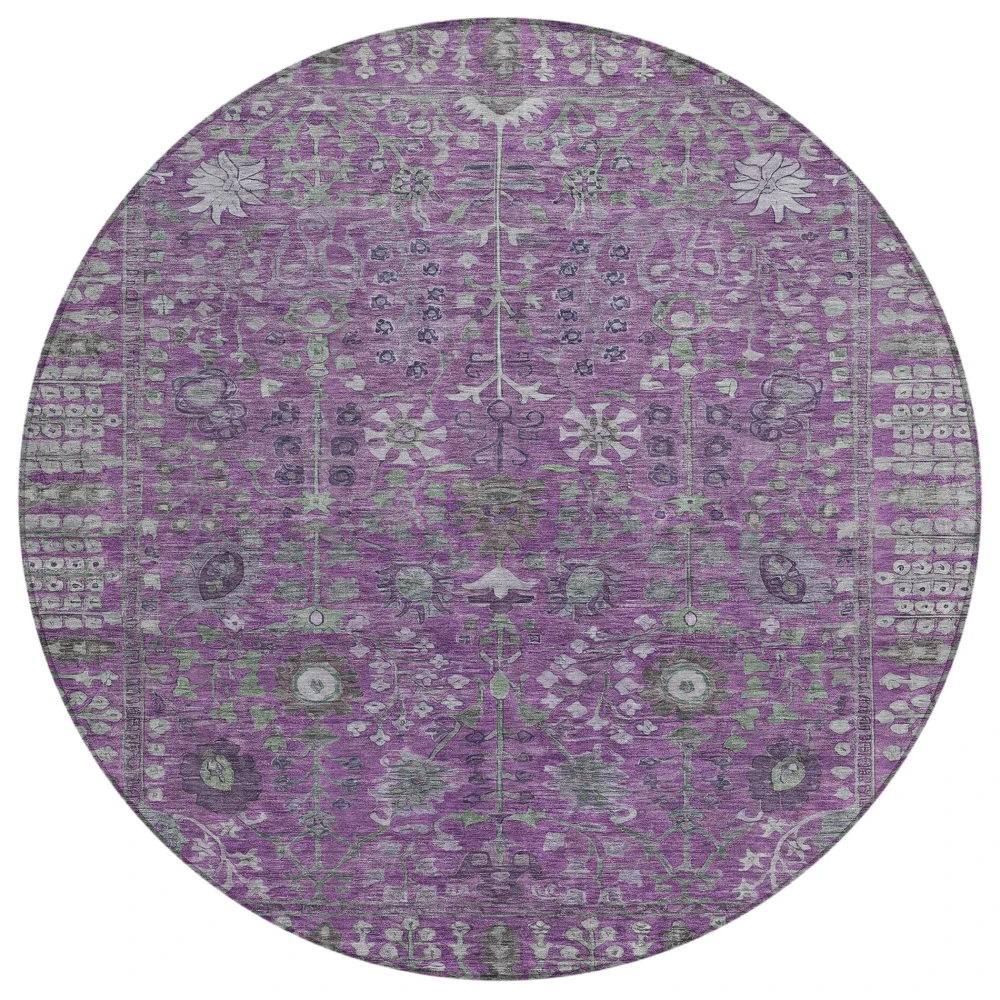 Chantille ACN2231 Purple 8' x 8' Rug