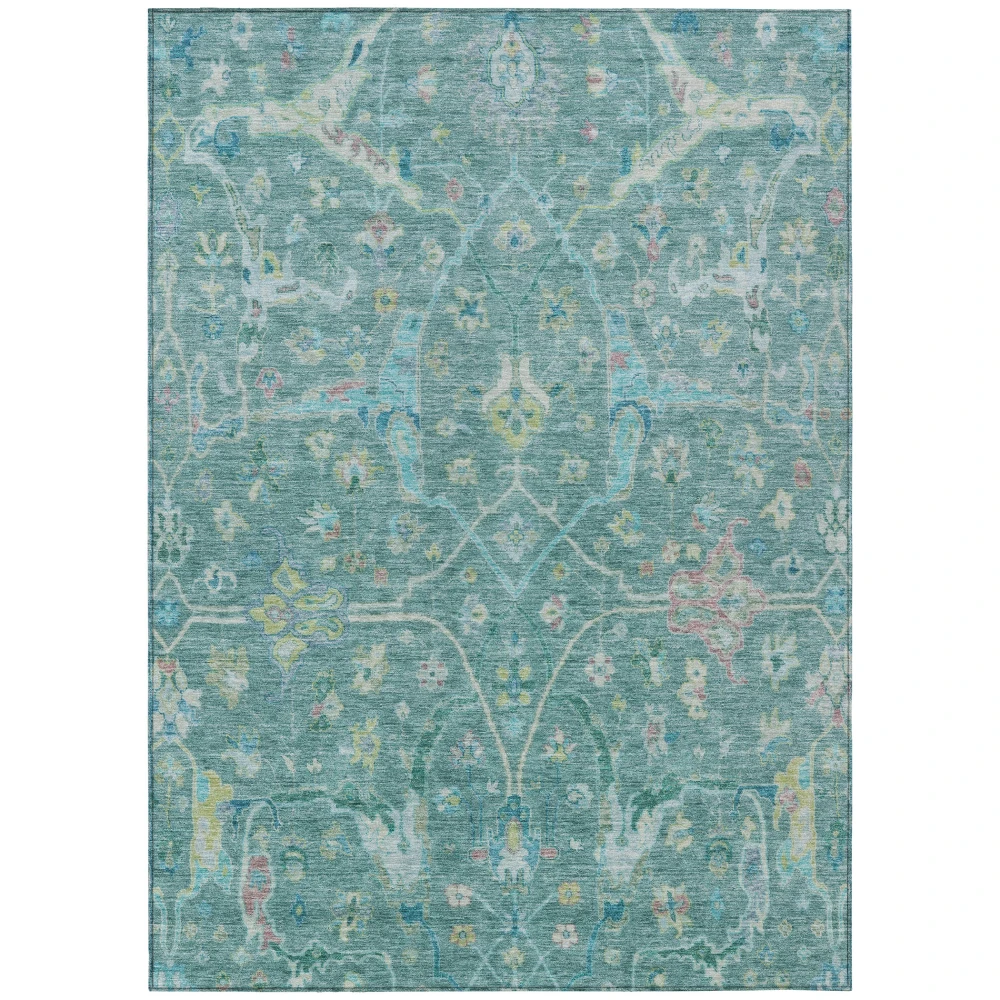 Chantille ACN2232 Teal 5' x 7'6