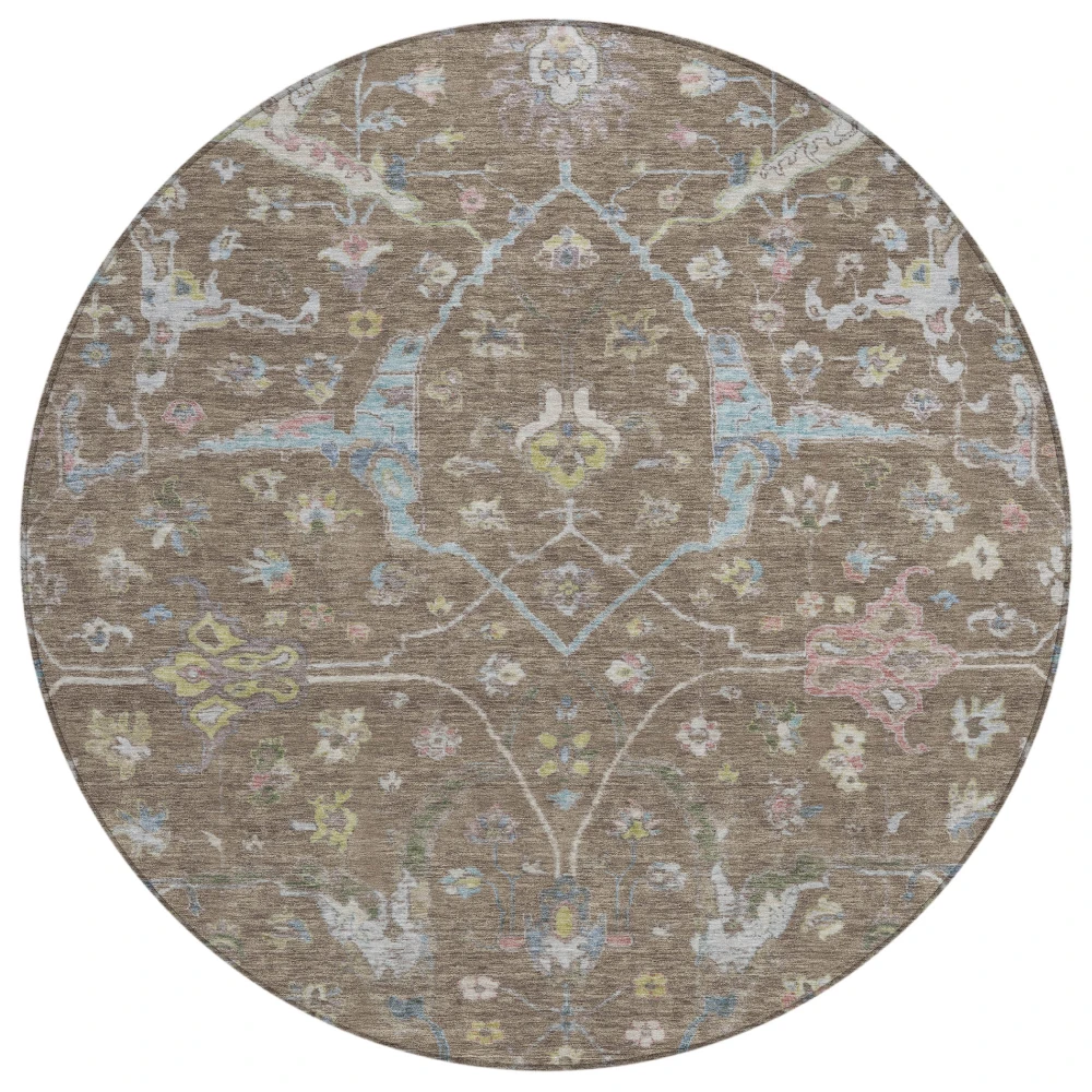 Chantille ACN2233 Brown 8' x 8' Rug