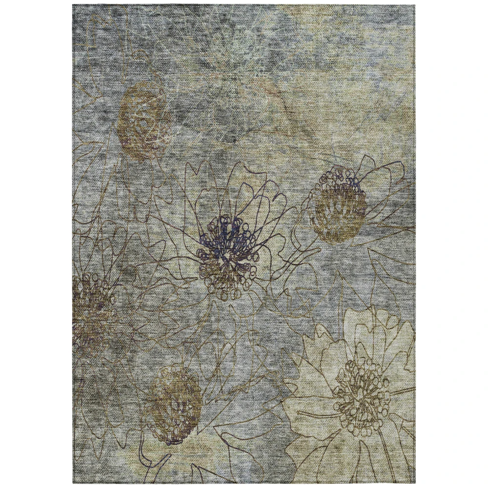 Chantille ACN2235 Pewter 5' x 7'6