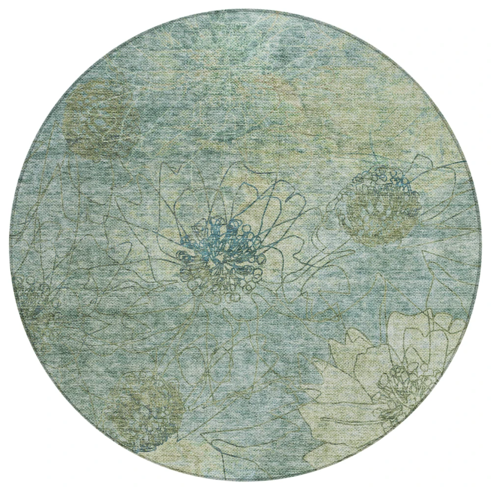 Chantille ACN2235 Seafoam 8' x 8' Rug