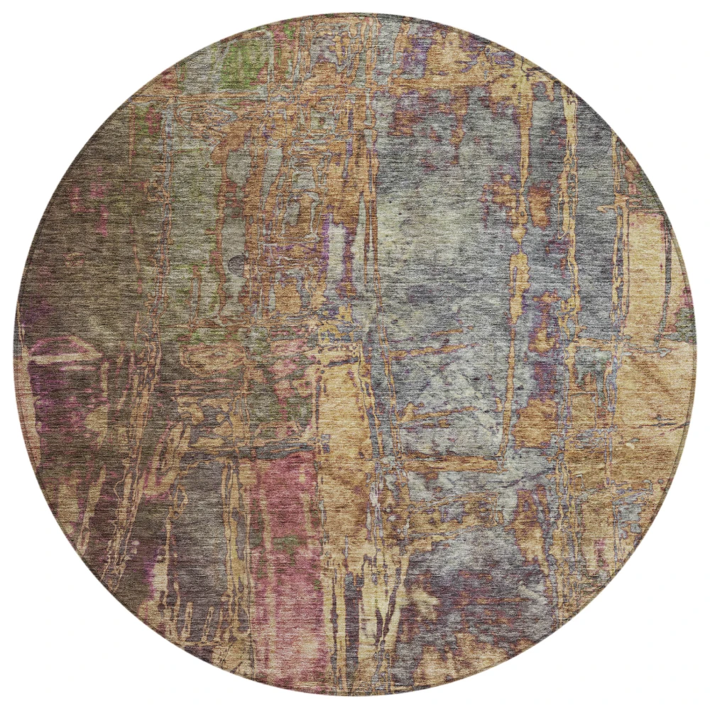 Chantille ACN2236 Brown 8' x 8' Rug