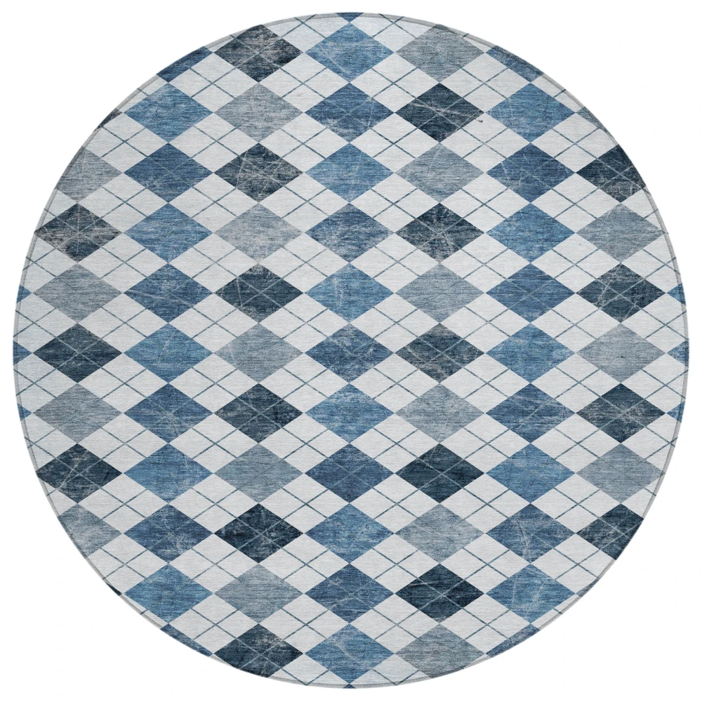 Chantille ACN2237 Blue 8' x 8' Rug