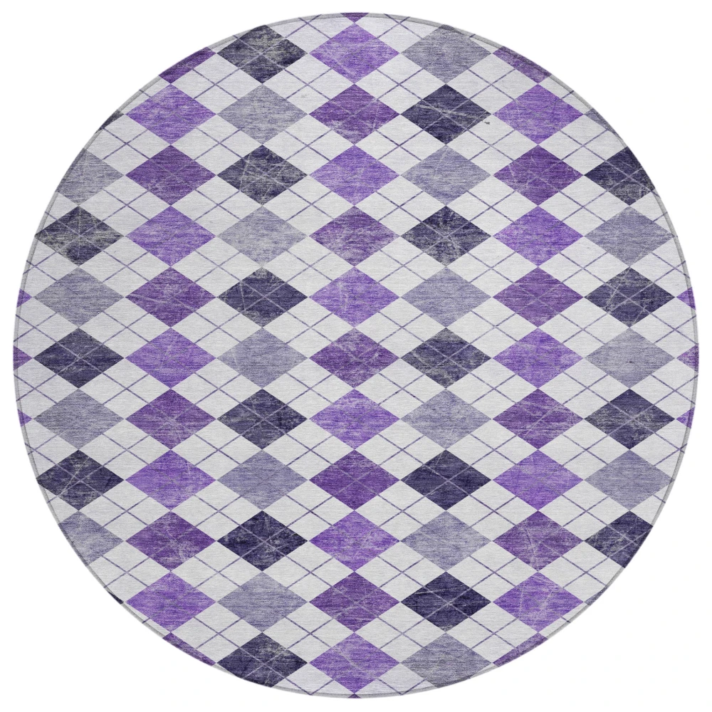 Chantille ACN2237 Plum 8' x 8' Rug