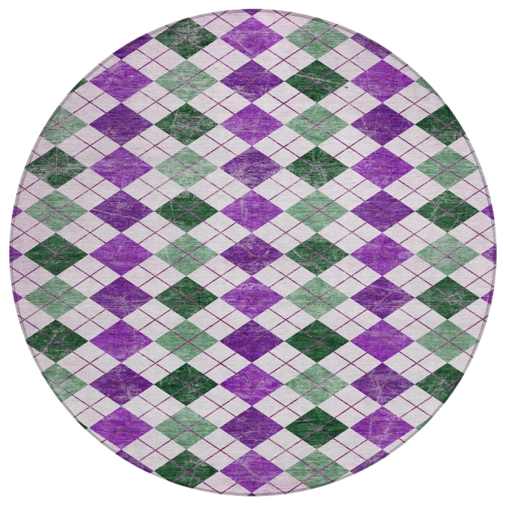 Chantille ACN2237 Purple 8' x 8' Rug