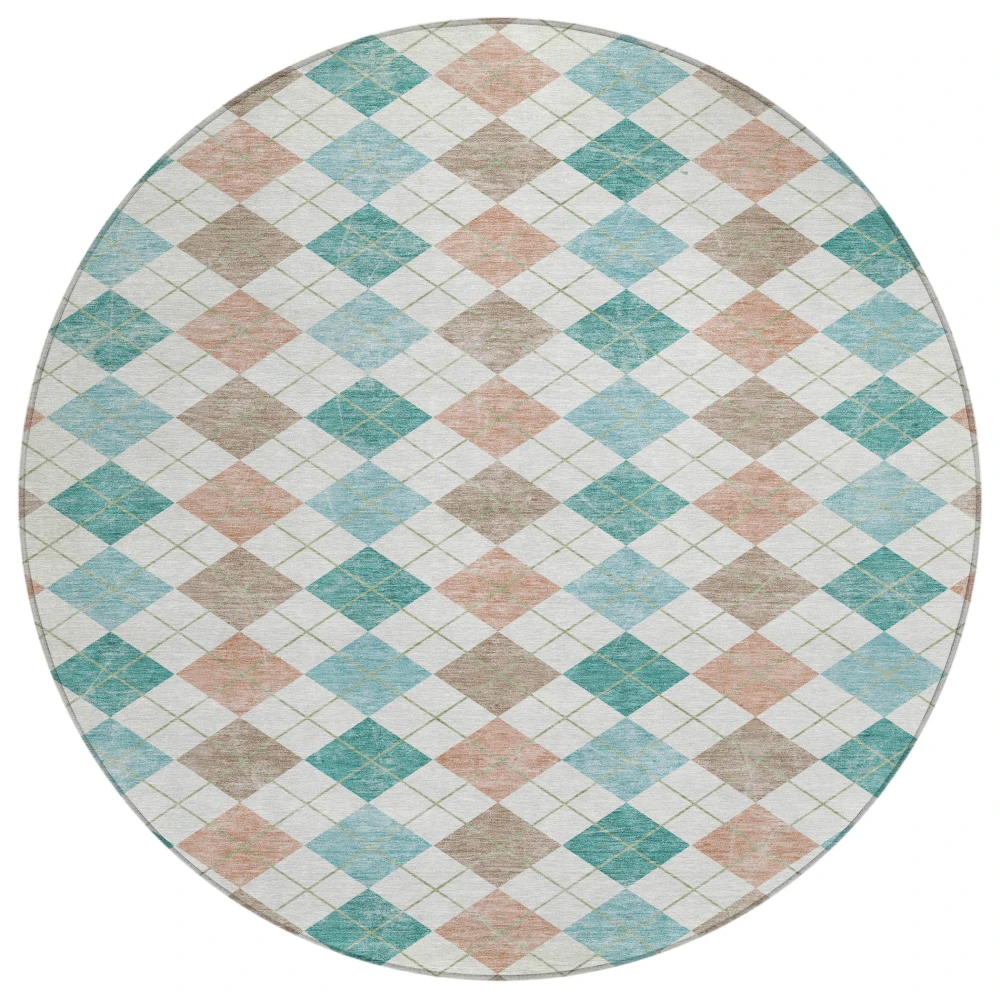 Chantille ACN2238 Aqua 8' x 8' Rug