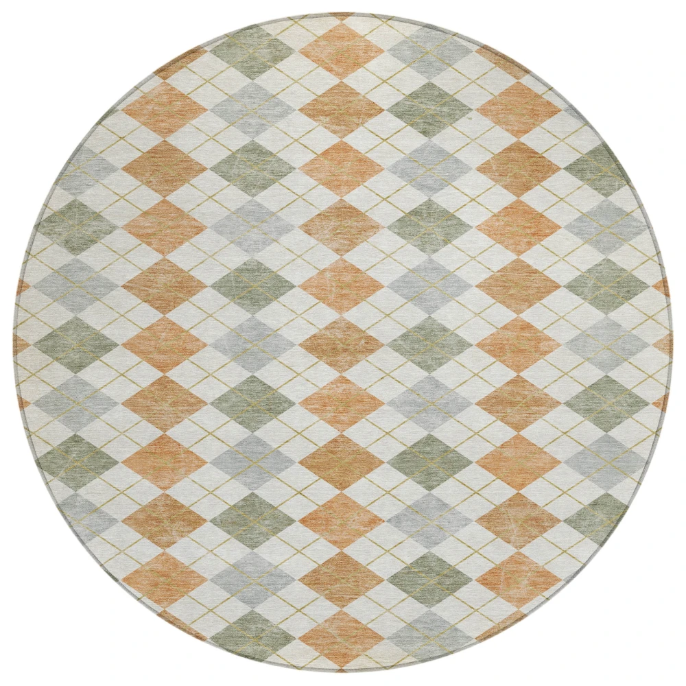 Chantille ACN2238 Coral 8' x 8' Rug