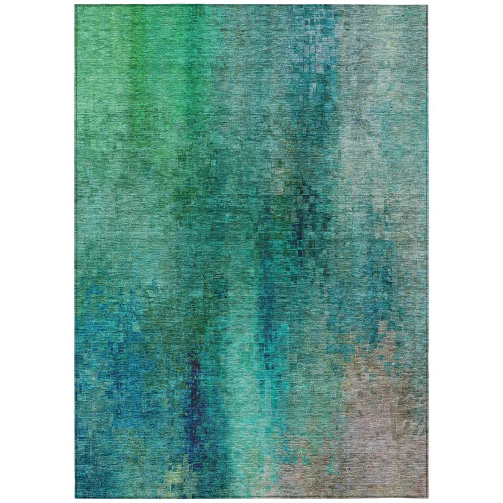 Chantille ACN2241 Teal 3' x 5' Rug