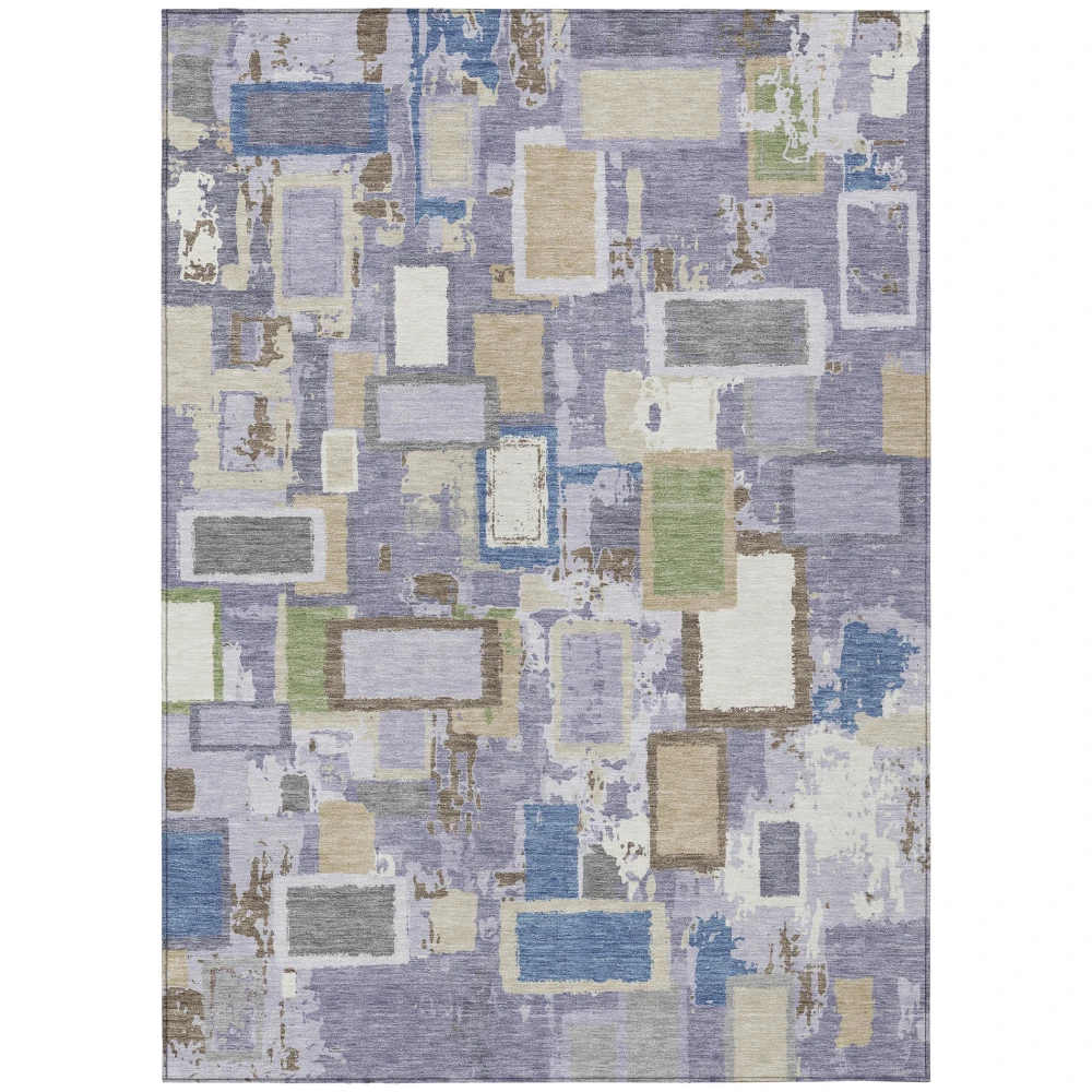Chantille ACN2246 Purple 5' x 7'6