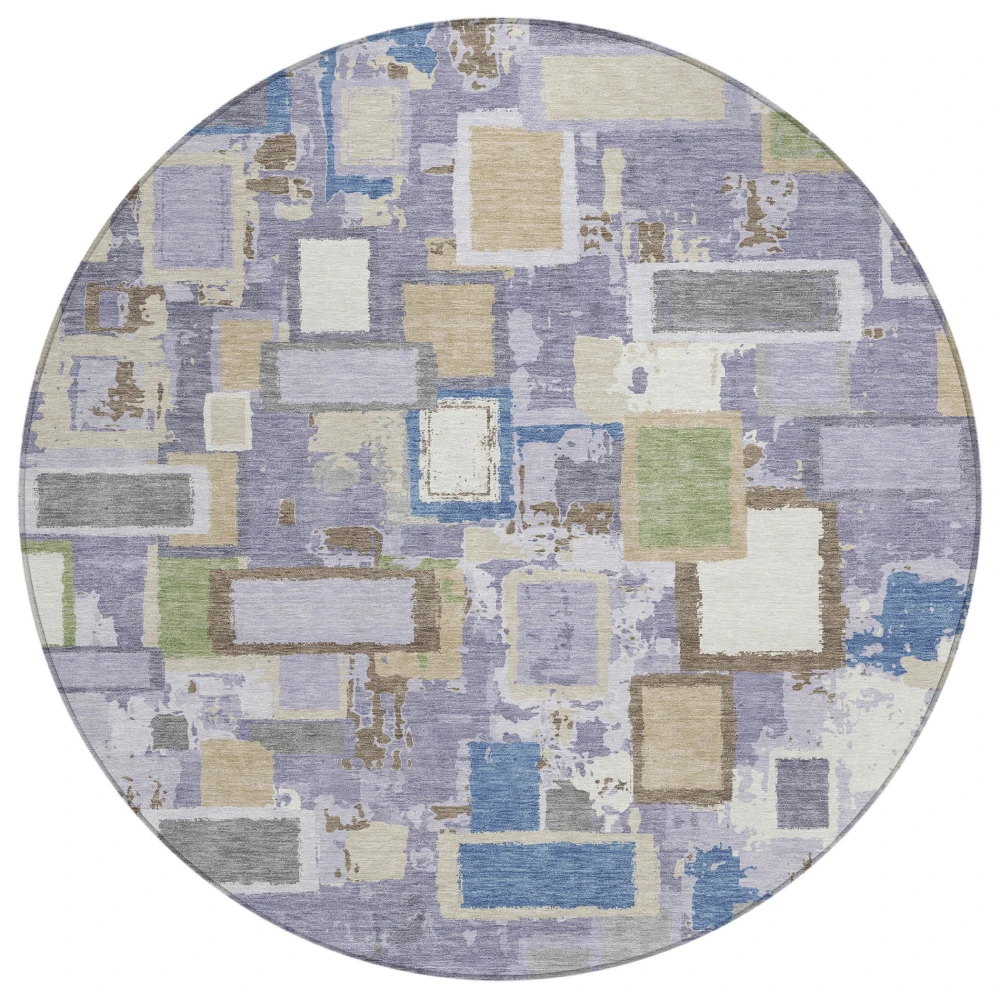 Chantille ACN2246 Purple 8' x 8' Rug