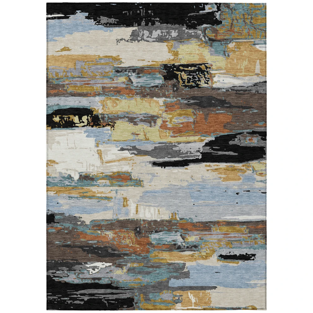 Chantille ACN2249 Black 3' x 5' Rug