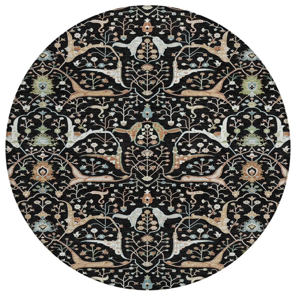 Chantille ACN2250 Black 8' x 8' Rug
