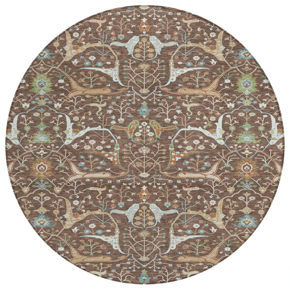 Chantille ACN2250 Brown 8' x 8' Rug