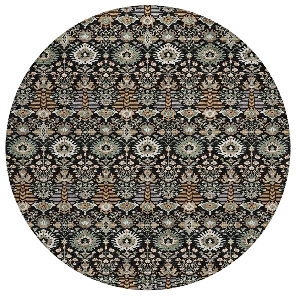 Chantille ACN2251 Black 8' x 8' Rug