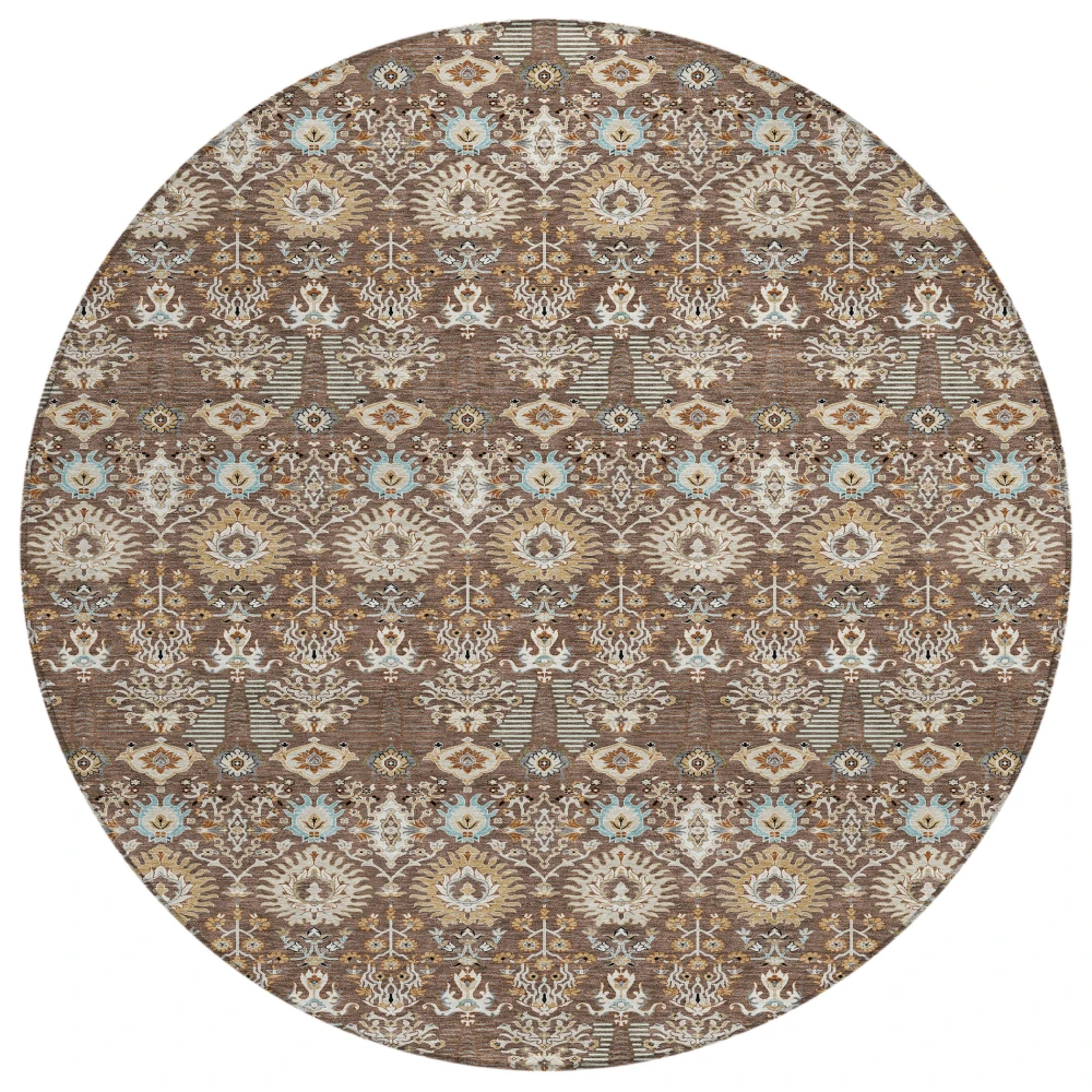 Chantille ACN2251 Brown 8' x 8' Rug