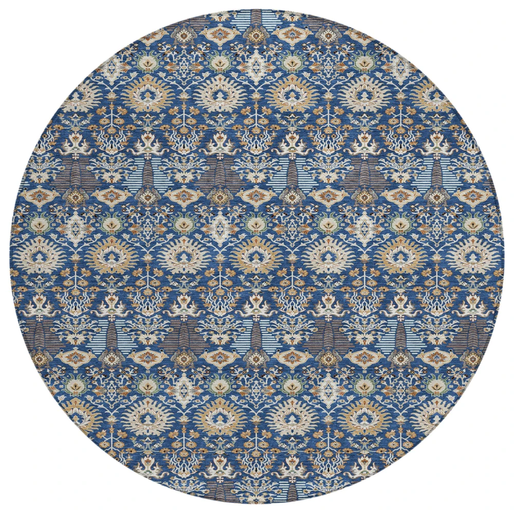 Chantille ACN2251 Navy 8' x 8' Rug