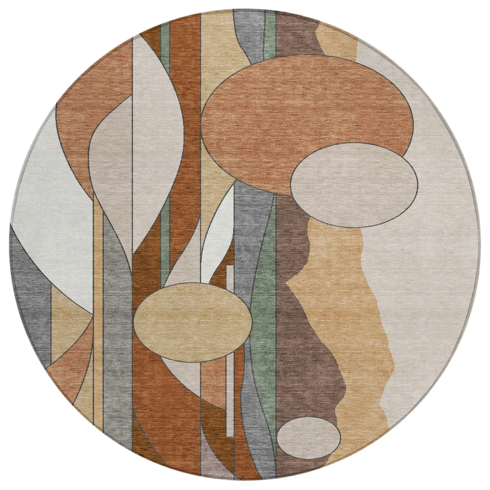 Chantille ACN2252 Copper 8' x 8' Rug