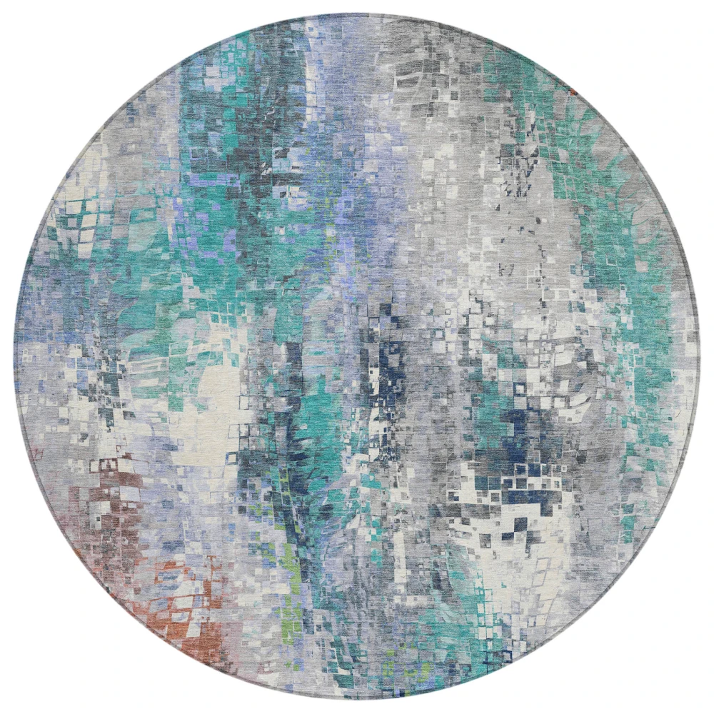 Chantille ACN2254 Teal 8' x 8' Rug