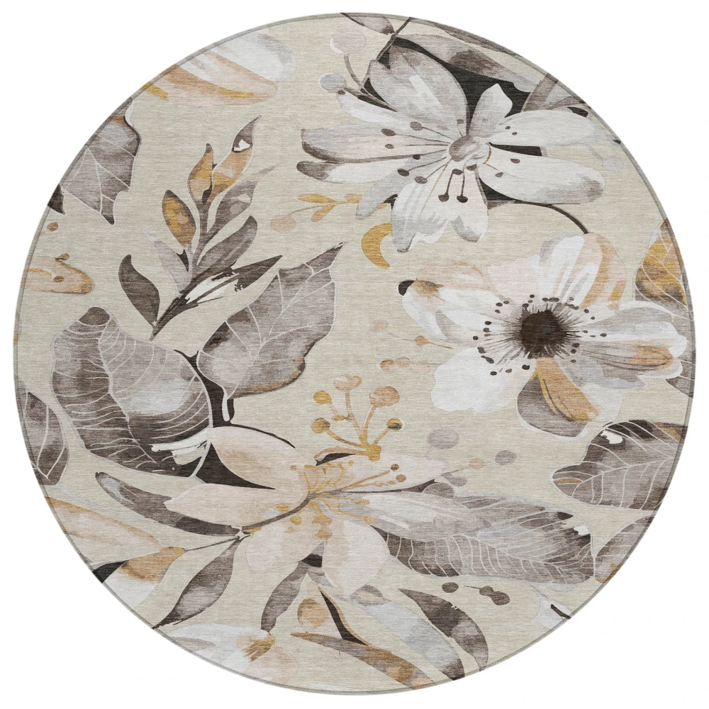 Chantille ACN2260 Beige 8' x 8' Rug