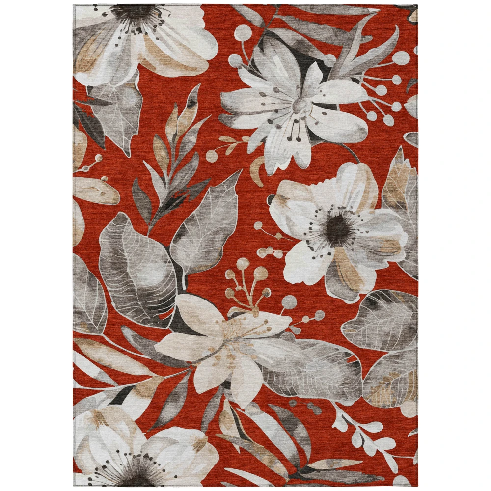 Chantille ACN2260 Red 3' x 5' Rug