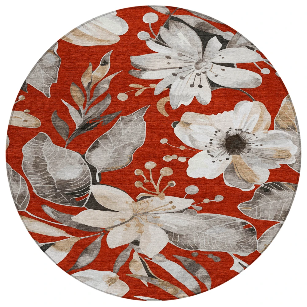 Chantille ACN2260 Red 8' x 8' Rug