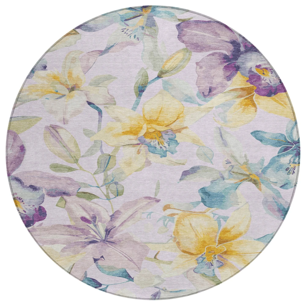 Chantille ACN2262 Lavender 8' x 8' Rug