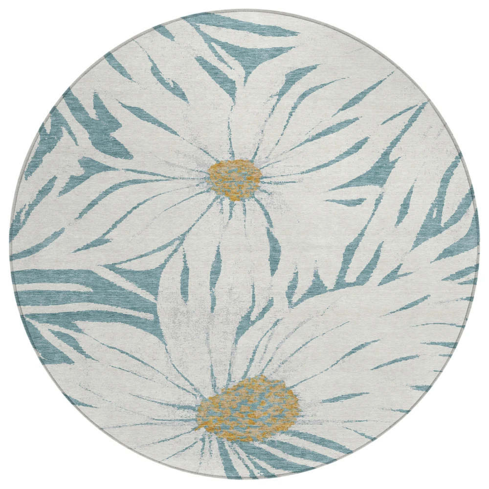 Chantille ACN2263 Teal 8' x 8' Rug