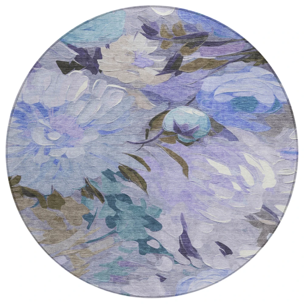 Chantille ACN2264 Purple 8' x 8' Rug