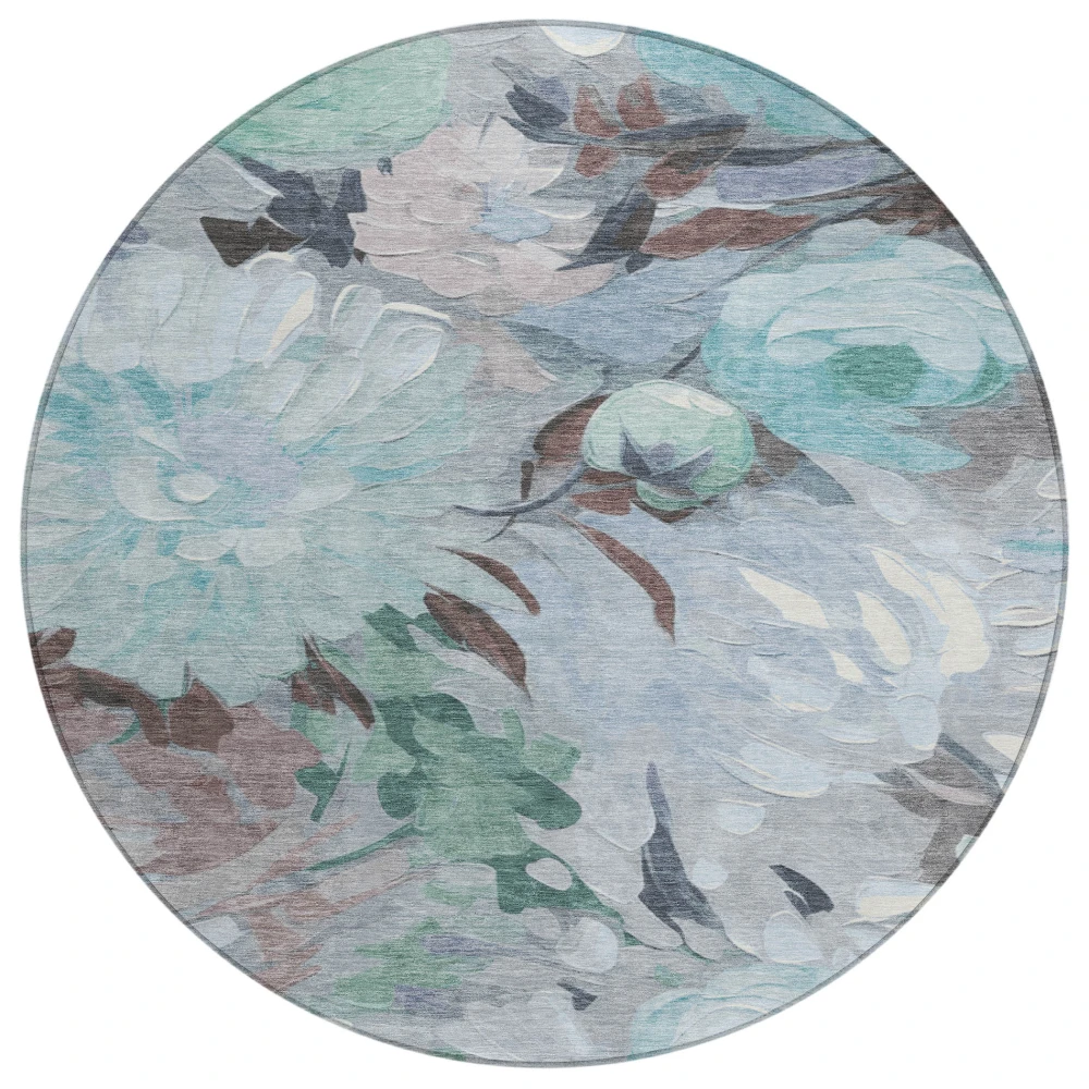 Chantille ACN2264 Teal 8' x 8' Rug