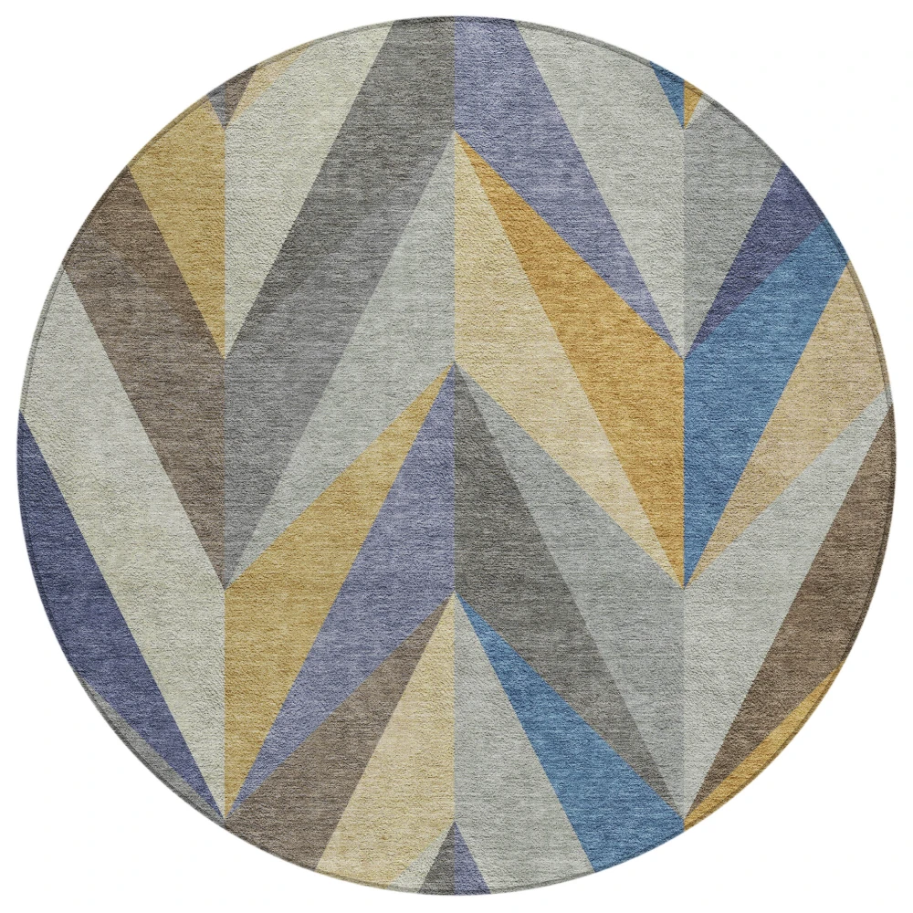 Chantille ACN2265 Gold 8' x 8' Rug