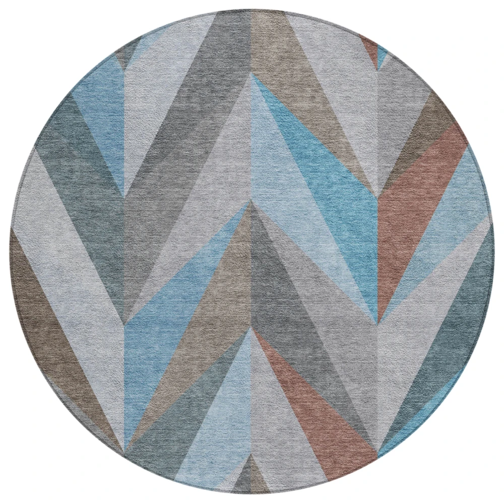 Chantille ACN2265 Teal 8' x 8' Rug