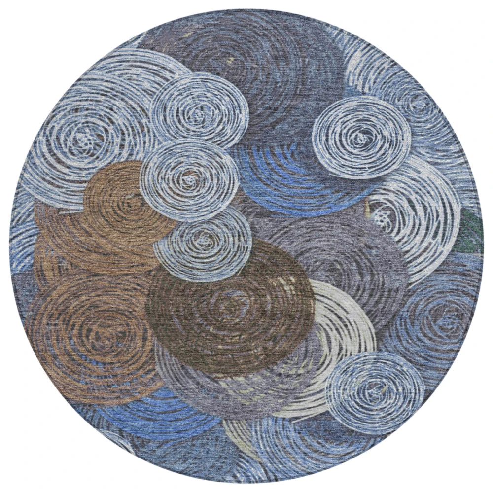 Chantille ACN2267 Blue 8' x 8' Rug