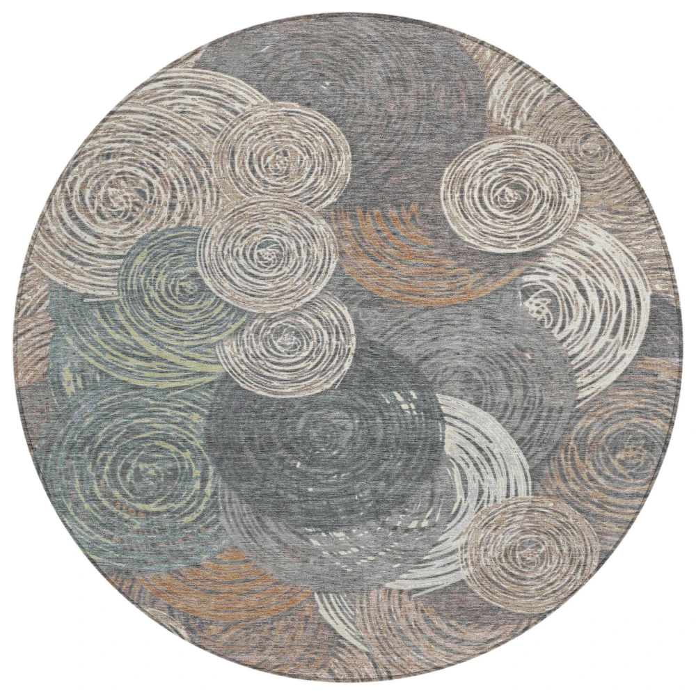 Chantille ACN2267 Brown 8' x 8' Rug