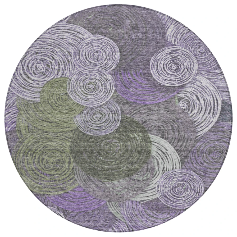 Chantille ACN2267 Purple 8' x 8' Rug