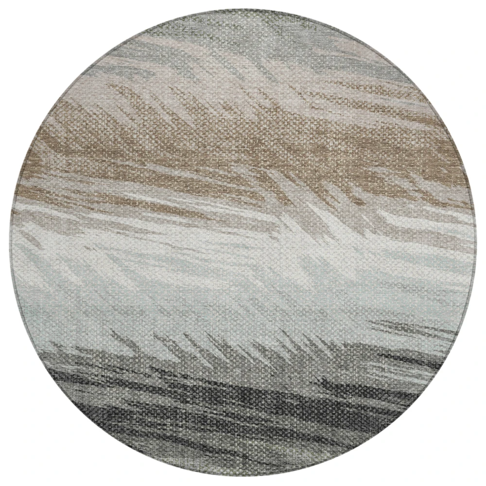 Chantille ACN2272 Brown 8' x 8' Rug