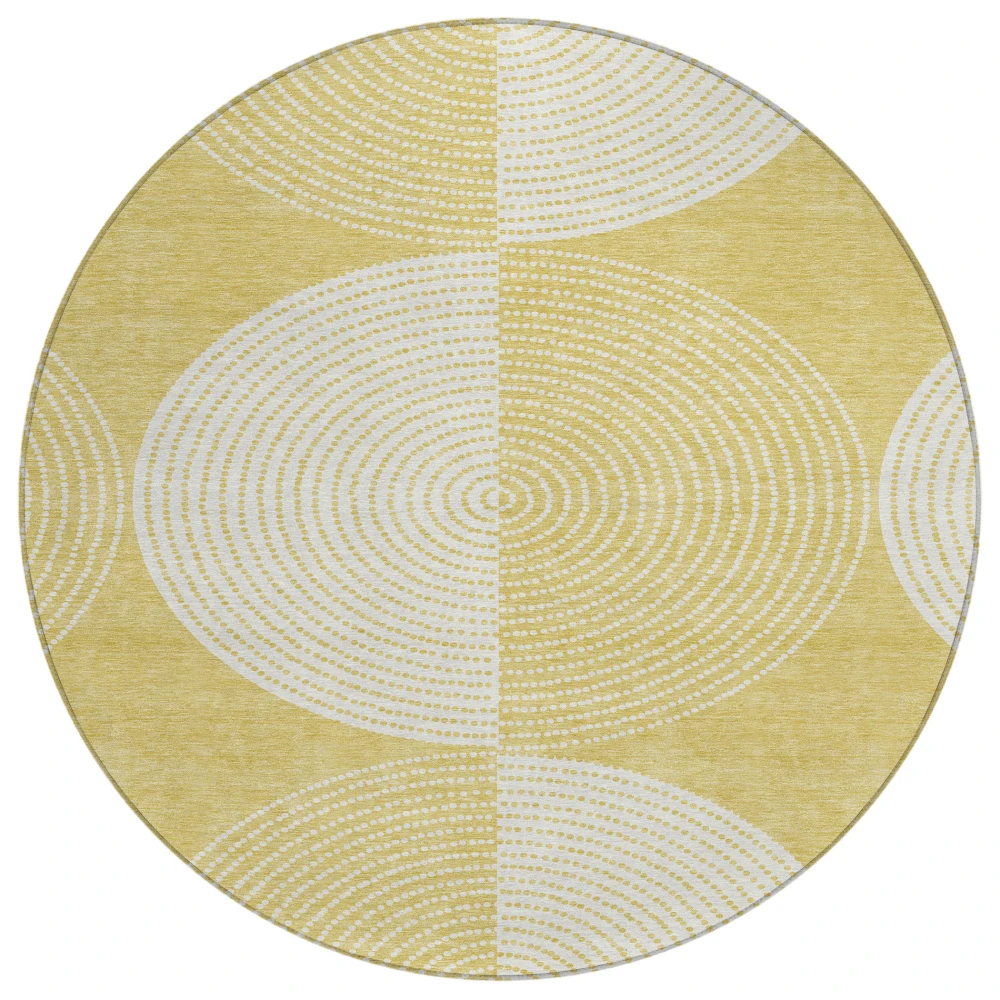 Chantille ACN2275 Gold 8' x 8' Rug