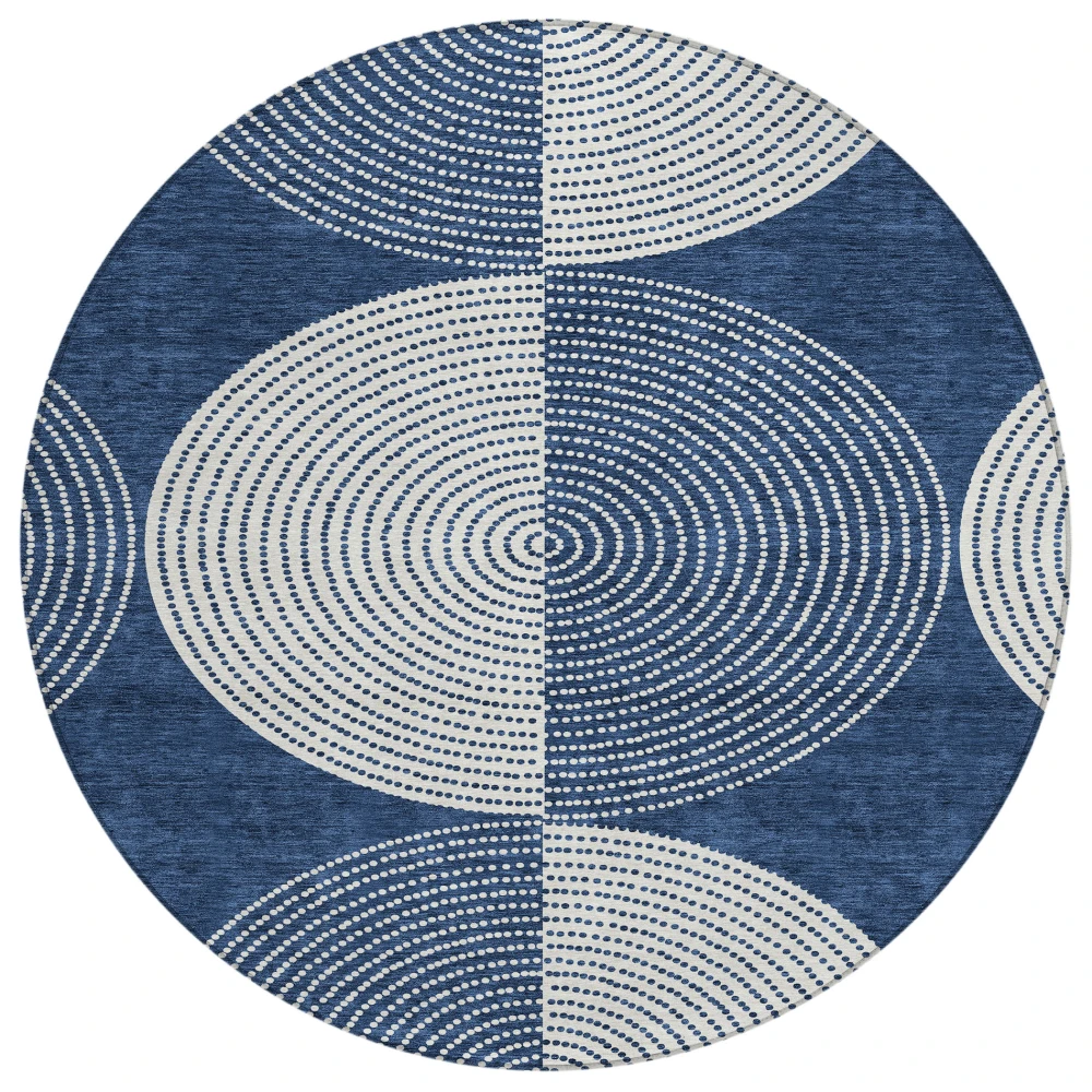 Chantille ACN2275 Navy 8' x 8' Rug
