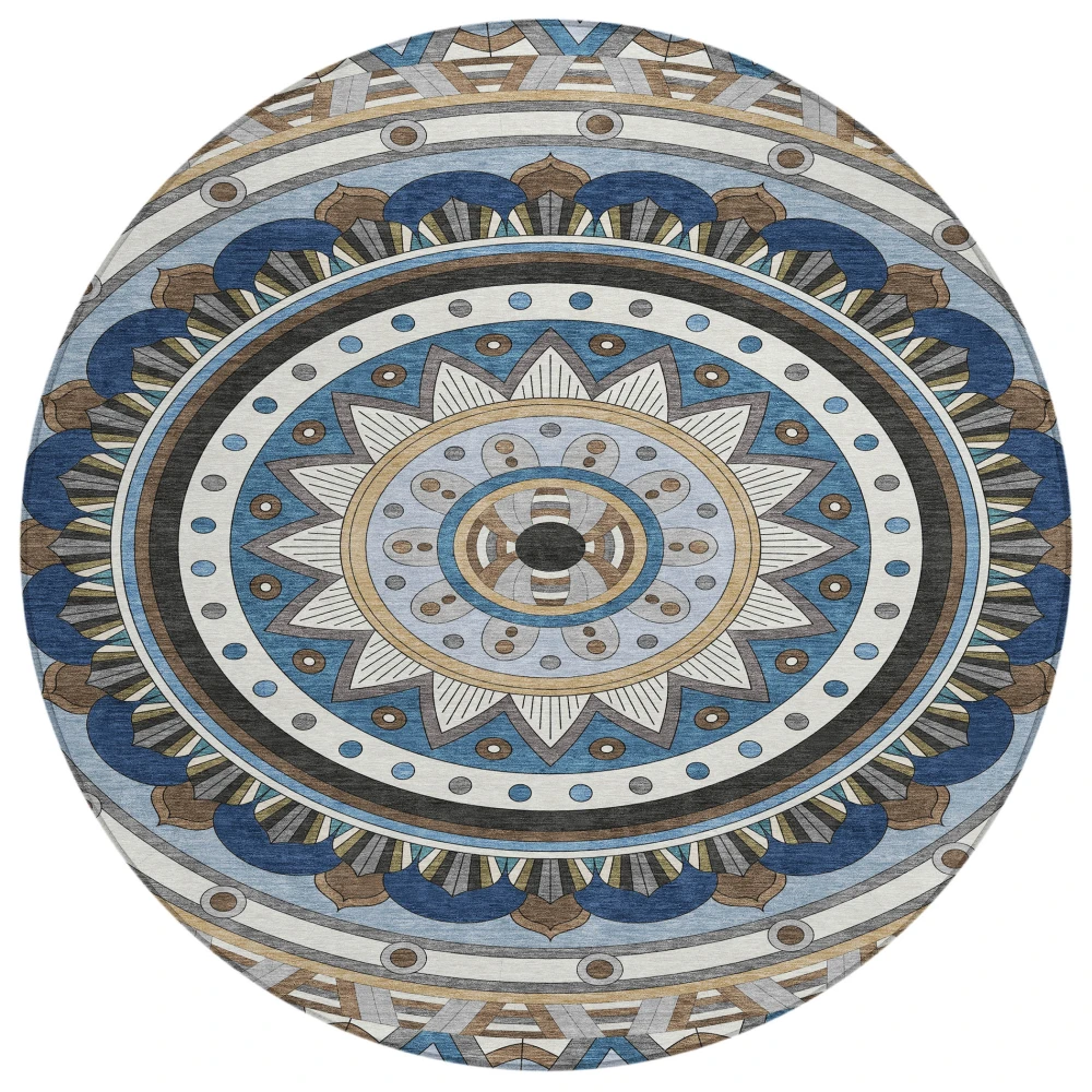 Chantille ACN2277 Denim 8' x 8' Rug