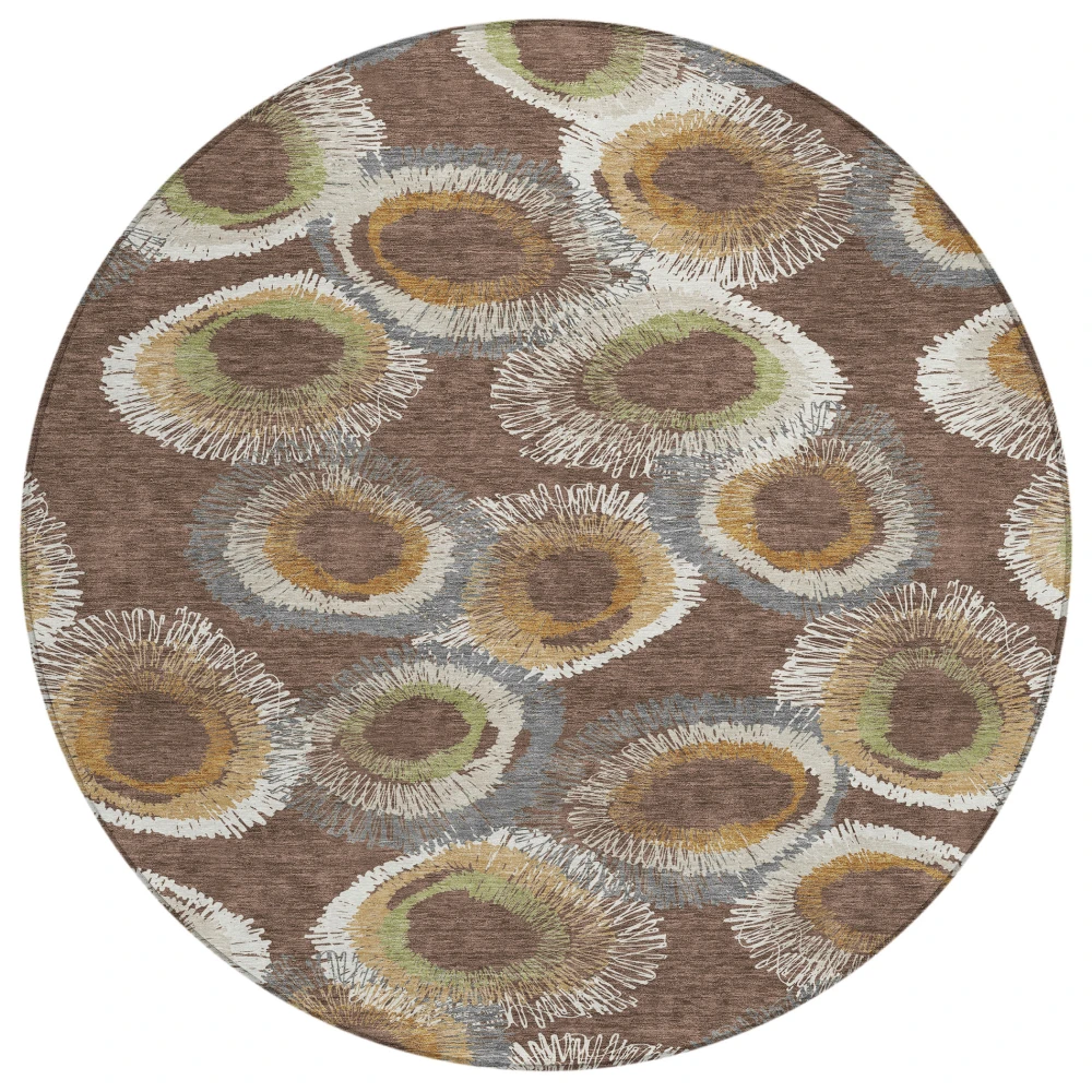Chantille ACN2278 Brown 8' x 8' Rug