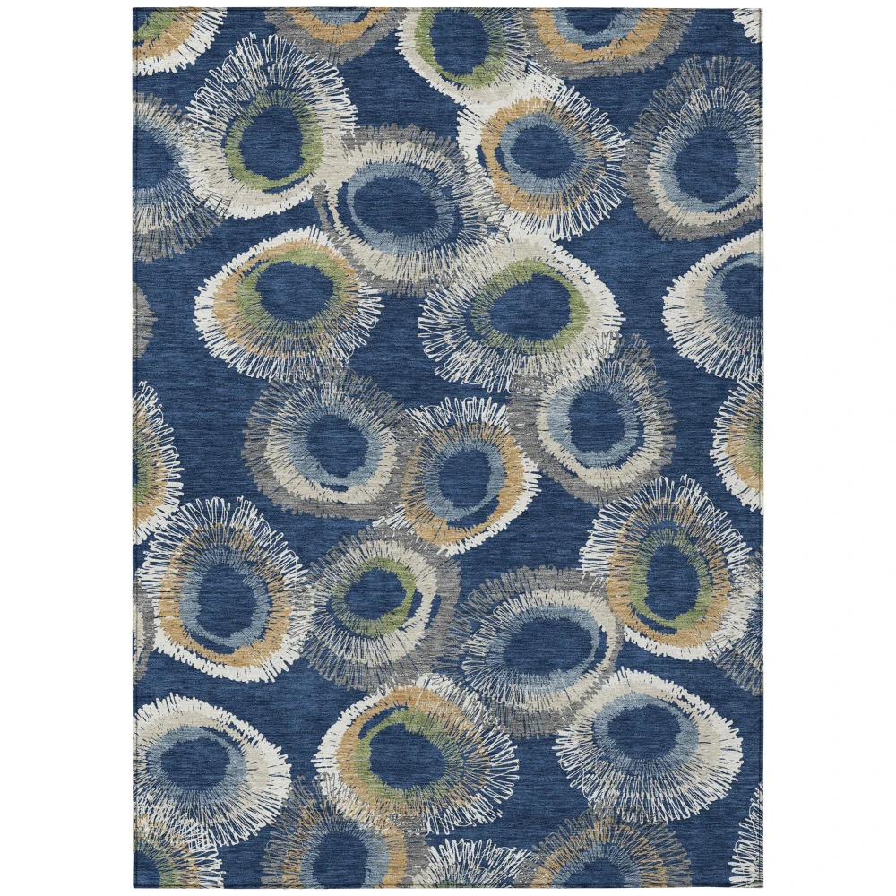 Chantille ACN2278 Navy 5' x 7'6