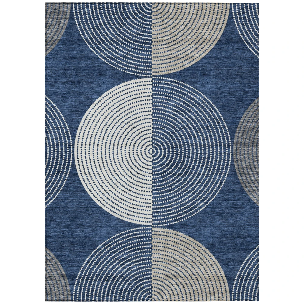 Chantille ACN2281 Navy 5' x 7'6