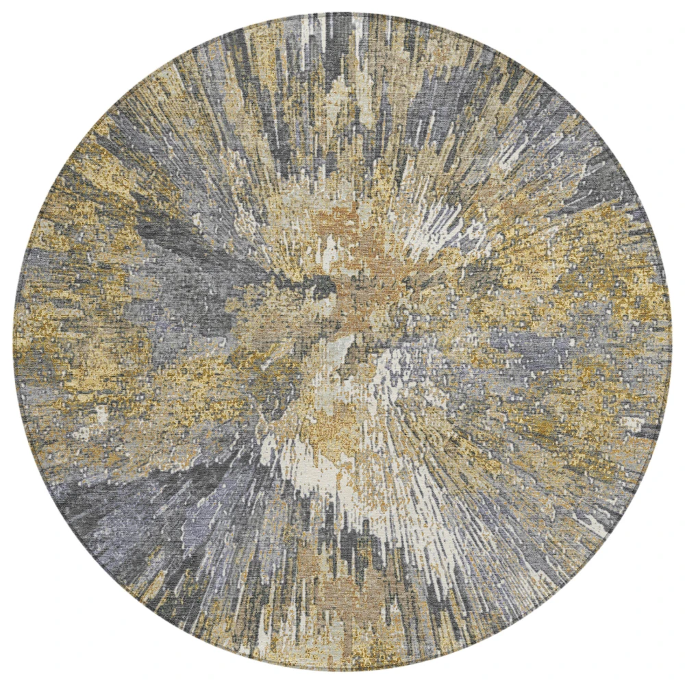 Chantille ACN2283 Gold 8' x 8' Rug