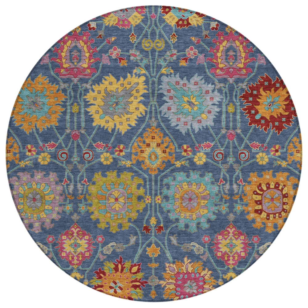 Chantille ACN2288 Navy 8' x 8' Rug