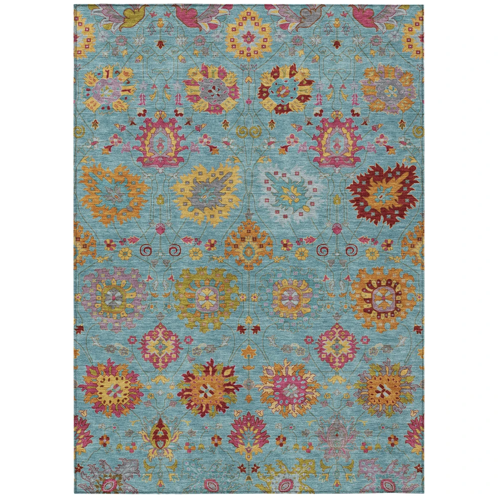 Chantille ACN2288 Teal 3' x 5' Rug