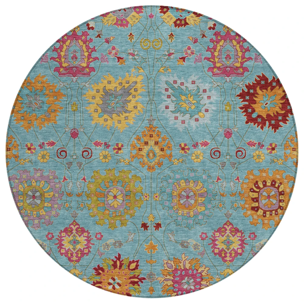 Chantille ACN2288 Teal 8' x 8' Rug