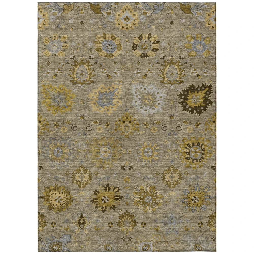 Chantille ACN2289 Khaki 5' x 7'6