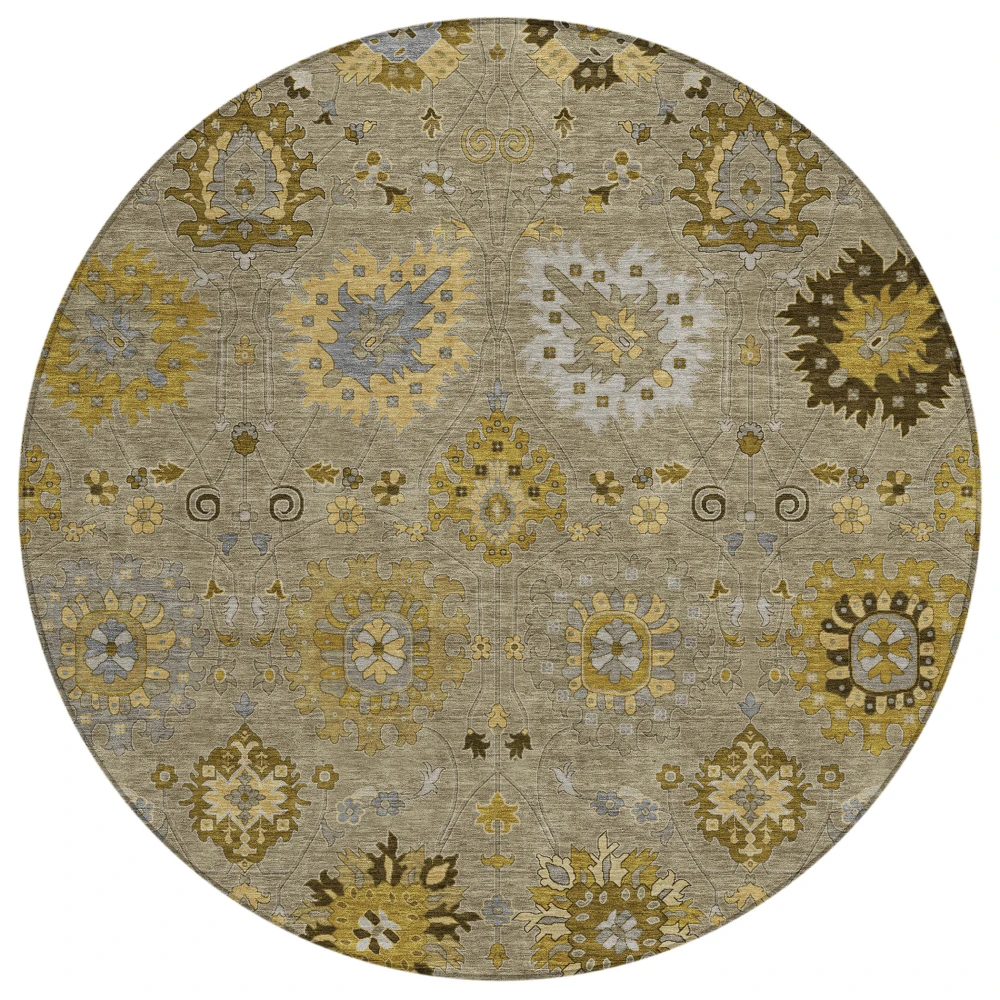 Chantille ACN2289 Khaki 8' x 8' Rug