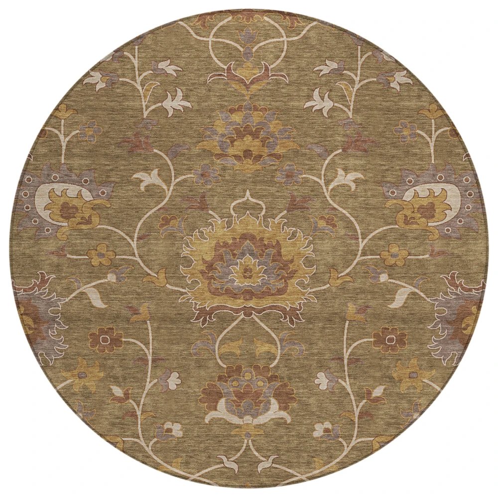 Chantille ACN2290 Brown 8' x 8' Rug